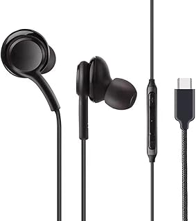 AMPLE Oppo Find X5 Earphones, Type C Earbuds Wired Digital HiFi Stereo in-Ear Bass Earbud USB C Headphones with Mic and Volume Control For Oppo Find X6/ Find X6 Pro/Find X5/Find X5 Pro/Find X5 Lite
