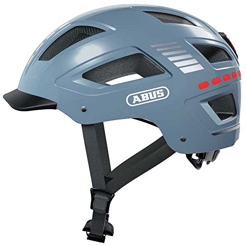 ABUS 66711 Fahrradhelm, Blau (Signal glacier), M (52-58 cm) – Ansicht 1