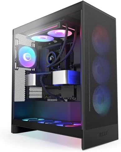 NZXT Kraken Plus 240 RGB - 240mm AIO CPU Cooler, LCD - Black