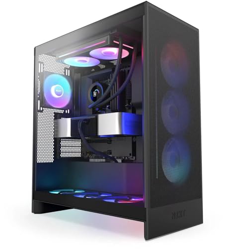 Image of NZXT Kraken Plus 240 RGB - AIO CPU Liquid Cooler - 240mm Radiator - F240 RGB Core Single Frame Fan - Customizable 1.54 inch Square LCD - AMD AM5, AM4 - Intel LGA 1851 /1700, 1200 /115X - Black