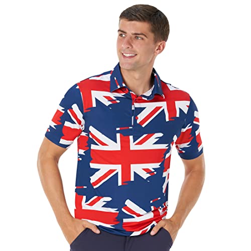 Image of Royal & Awesome Funny Golf Shirts for Men, Mens Golf Shirt, Crazy Golf Shirts for Men, Fun Golf Polos for Men, Mens Polo Golf