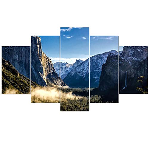 Kartik Multiple Frames Lovely Designer Printed Wall Décor - 5 Frames/Wall Decor/Home Decor Beautiful Print