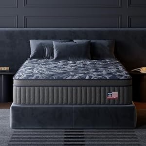 Queen Mattress, 14 Inch Cooling Gel...
