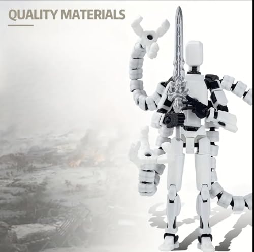 Image of ONNGEO Titan 13 Octopus Shaped Action Figure, 3D Printed Multi-Joint Movable Robot, Mechanical Doll with Weapons and Accessories