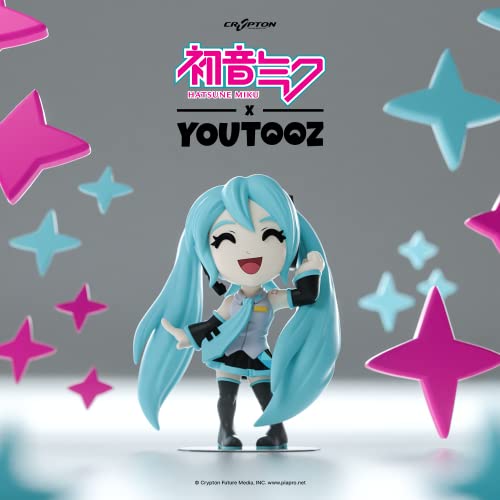 Youtooz Hatsune Miku Figure, 4.5" Inch Miku Vinyl Figure, Collectible Hatsune Miku Figurine, Anime Inspired By Youtooz Music Collection #TOP5