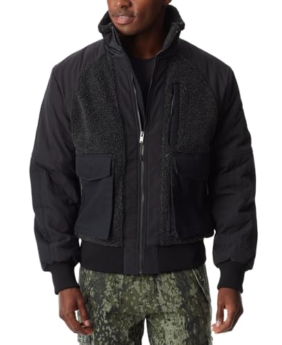 BASS OUTDOOR Men's Multi Combo Bomber Jacket Standard