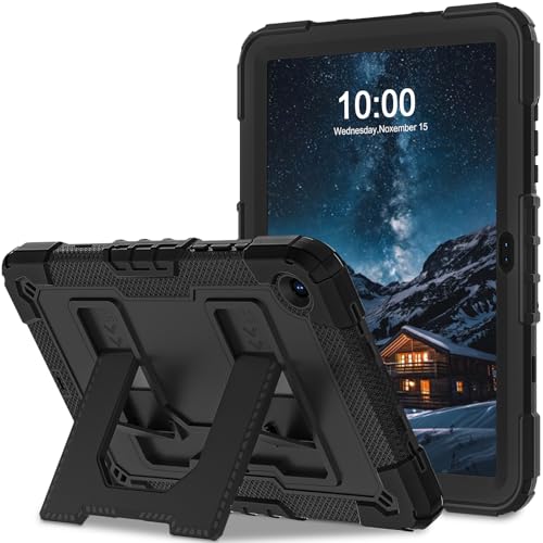 Image of for Galaxy Tab A11 Plus Case Samsung Galaxy Tab A11+ /A9+ 11-Inch, Heavy Duty Military Grade Shockproof Cover for Samsung Galaxy Tab A11 /A9 Plus Cases,Black