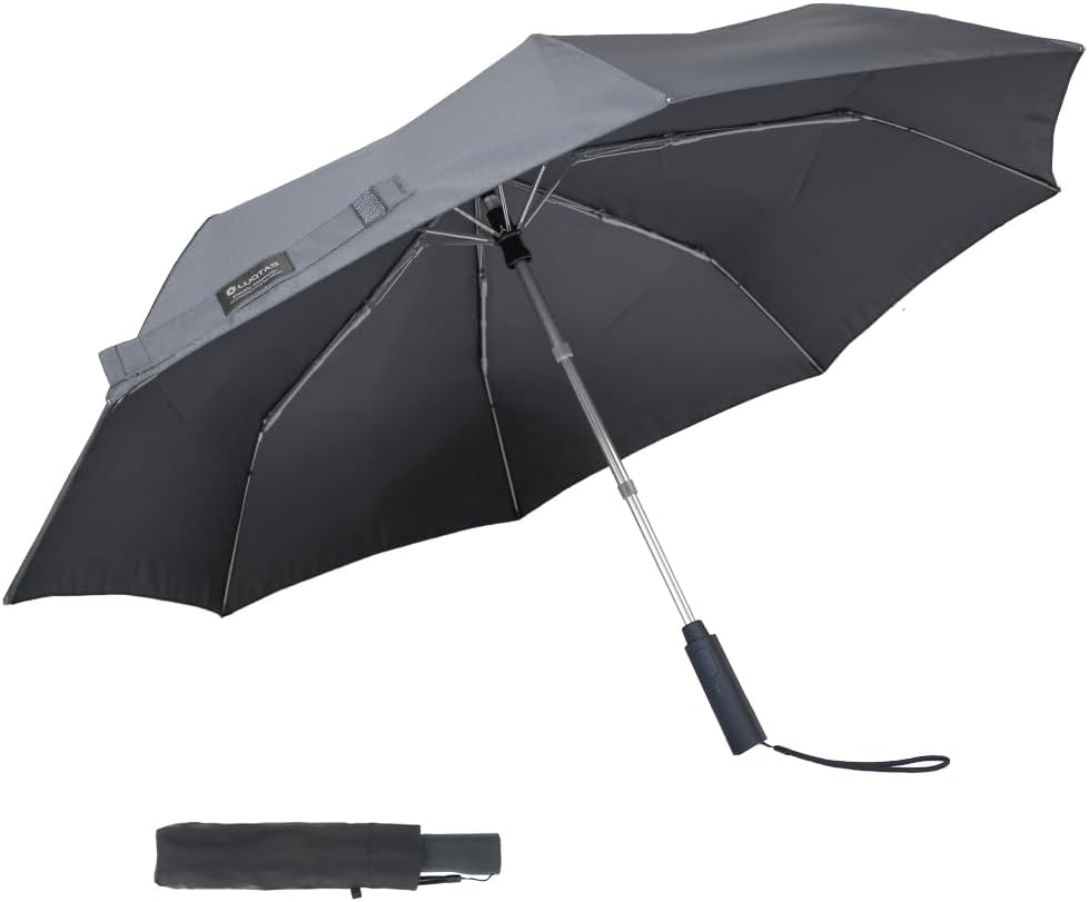 ぶうあ様3点おまとめ 男の電動傘】 全自動 折りたたみ傘 特許 電気式 自動開閉 UVカット 撥