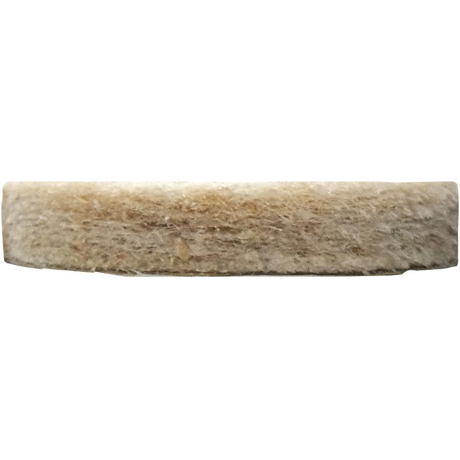 Shepherd Hardware Pastor Hdwe Prod 9952 unidades beige de 2,54 cm redondo almohadillas de fieltro