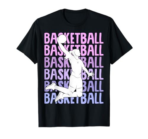 Basketball Basket Fille Femme T-Shirt