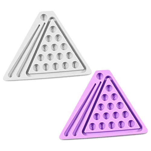 Molde de billar para resina y velas artesanales 2