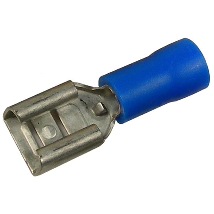Pico 1855A 16-14 AWG(Blue) Flared Vinyl Insulated Electrical Wiring 0.250" Tab Female Quick Connect Receptacle Terminal 1000 Per Package