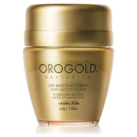 Orogold 24K Multi-Vitamin Day Moisturizer with Amino Acids, Day Cream with Vitamin C, Vitamin A and Vitamin E, 52 G / 1.83 Oz. Cover