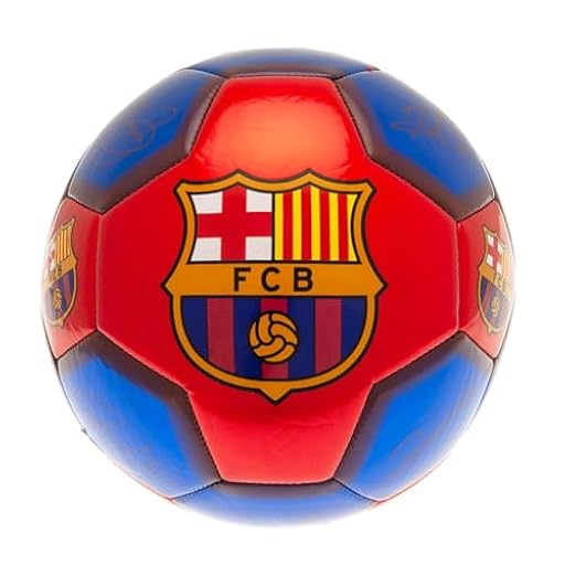 Hy-Pro Balón de fútbol Oficial del FC Barcelona, Talla 1, Firma Metallig, mercancía del Barcelona, Barca, Coleccionable para niños y Adultos | Ya disponible en tu tienda friki favorita! En mundofriki.es!