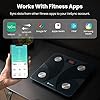 Etekcity-Scale-for-Body-Weight-Smart-Digital-Bathroom-Weighing-Scales-with-Body-Fat-and-Water-Weight-for-People-Bluetooth-BMI-Electronic-Body-Analyzer-Machine-400lb Etekcity Scale for Body Weight and Fat Percentage, Smart Digital LED Bathroom BMI Measurement, Accurate Bluetooth Weighing Machine, Body Composition Analyzer, Ash-black, 400lb