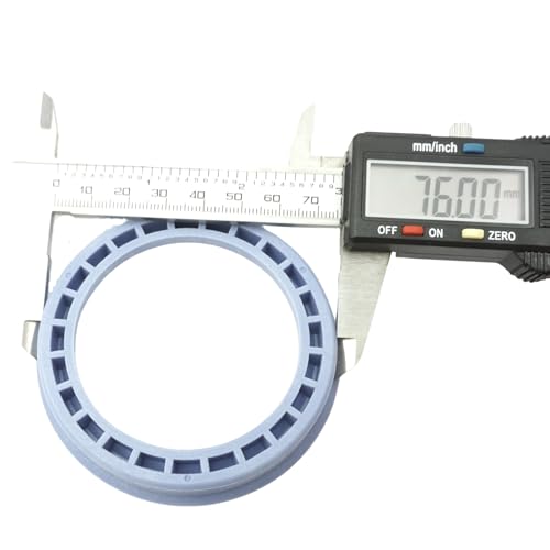 RONAL 4x Zentrierringe 76,0-57 kompatibel mit Ronal Felgen 76.0 auf 57.0 Taubenblau