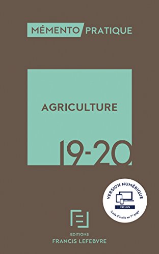 Télécharger MEMENTO AGRICULTURE 2019-2020 PDF