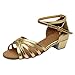 MYLH Prinzessin Schuhe Mädchen mit absatz Sandaletten Lateinischer Tanz Tango Tanzschuhe Hochhackig Sommer Abendschuhe Kleid Schuhe Kinder Sandalen Sommerschuhe Peep Toe hoher Absatz Partyschuhe