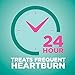 Amazon Basic Care Lansoprazole Delayed Release Capsules, 15 mg, Proton Pump Inhibitor, Acid Reducer, 24 Hour Heartburn Medicine, 42 Count Pack