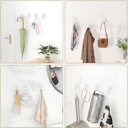 Image of 27 PCS Strong Adhesion Mini No Drilling Required Frame Hanger Kit,Picture Hanging kit,Picture Hangers,Picture Frame Hanging Kit, Picture Hooks for Pictures