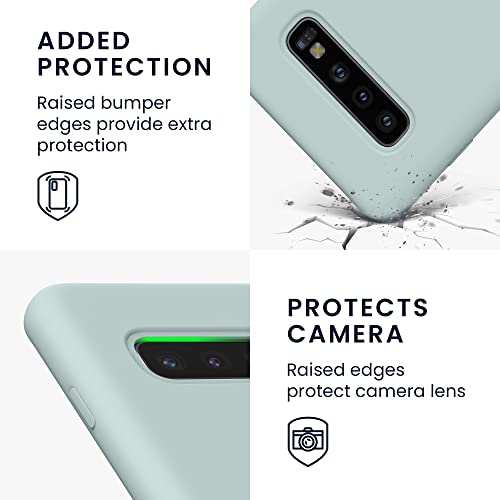 Kwmobile Silikonhülle für Samsung Galaxy S10 Transparente Handyhülle