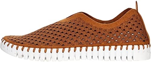 ILSE JACOBSEN HORNBAEK Women's Tulip 139 Flat | Slip-On | Low-Top (Cashew, 10) | Image 2