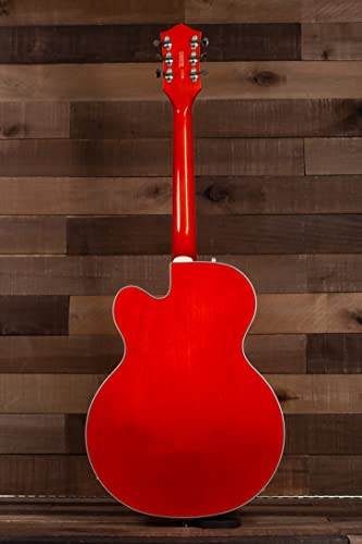 Gretsch G5420T Electromatic Classic Hollow Body 6-String Single-Cut Electric Guitar With Bigsby, Laurel Fingerboard, And Set-Neck Maple Neck (Right-Hand, Orange Stain) #TOP3