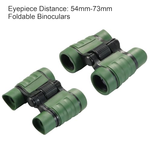 Binoculares compactos plegables 4x30 Verde oscuro miniatura 3