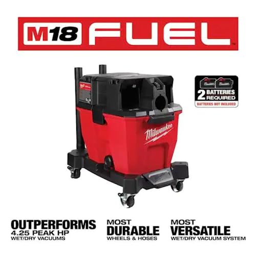 Milwaukee M18 Fuel 9-Gallon Wet/Dry Vacuum