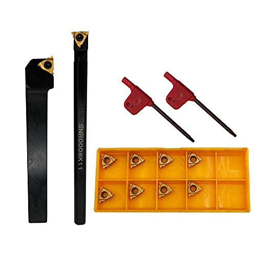 Zouzmin 1/2 Inch Lathe Threading Tool External/Internal Threading Holder Sel 1212H11+ Snr 0008K11 Threading Holder cover