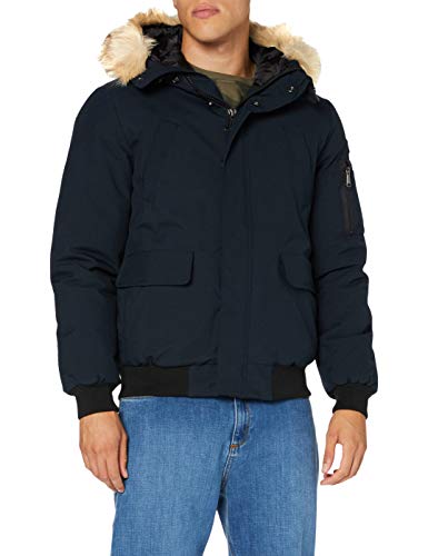 Schott NYC Homme Keyburn Jacket, Navy, 3XL EU