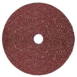 Resin Fiber Discs, 5 in Dia, 24 Grit, 7/8 in Arbor, 10,000 rpm