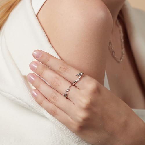 Boma Jewelry Sterling Silver Love Script Ring3