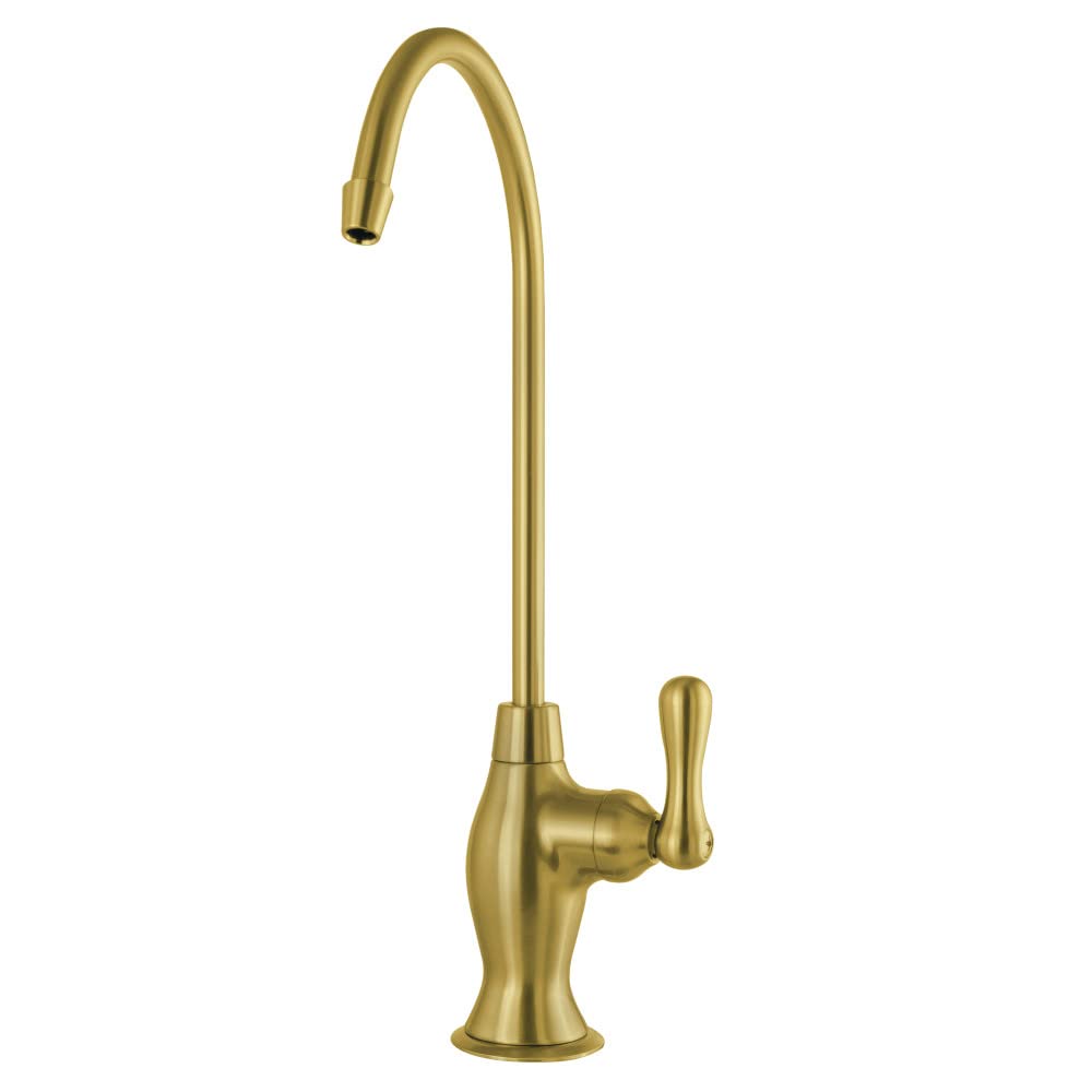 Kingston Brass KSAG3197AL Restorasyon Su Filtrasyon Musluğu, Fırçalanmış Pirinç, 2 x 4,75 x 10,94