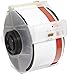 Brady 113155 GlobalMark Industrial Label Maker Tape, Vinyl Film with Permanent Adhesive, 2.250" with .500" stripe x 100