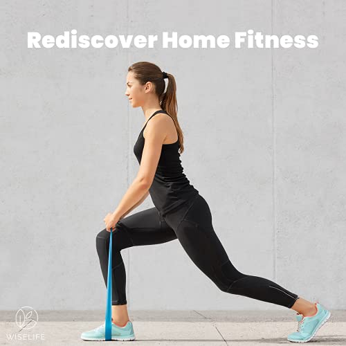 Wiselife Professional Latex Resistance Thera Band (Light Resistance) | 48x4 inch | 100% Natural Latex Resistance Band | For Warm-Up, Stretching, Strength Training, Exercise, Gym... - Image 5