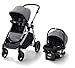 Graco Modes Nest2Grow Travel System, Slide2Me Adjustable Seat, 4 Modes of Use Capability from Infant Car Seat Carrier to a Double Stroller, Ren