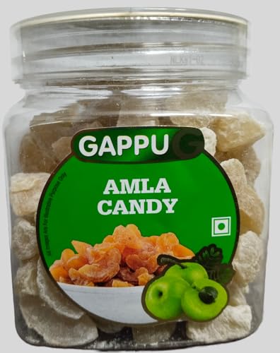 Image of GappuG Amla Candy Sweet & Chatpata (300 Gm x 2) 600GM Combo| DRIED INDIAN GOOSEBERRY