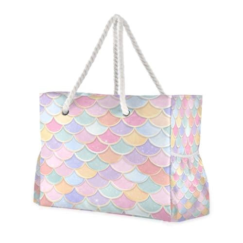 Sunflowe Beach Bag Travel Tote Bag Large Sandproof with Zipper