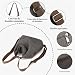 Imagen de CORIOS Mochila para Mujer Bolso de Mano de Lona Casual Bolso Mochilas Morral Backpack Gran Capacidad Bolso de Hombro Vintage Bolso Tote para Compras Citas Trabajo Viajes Morado