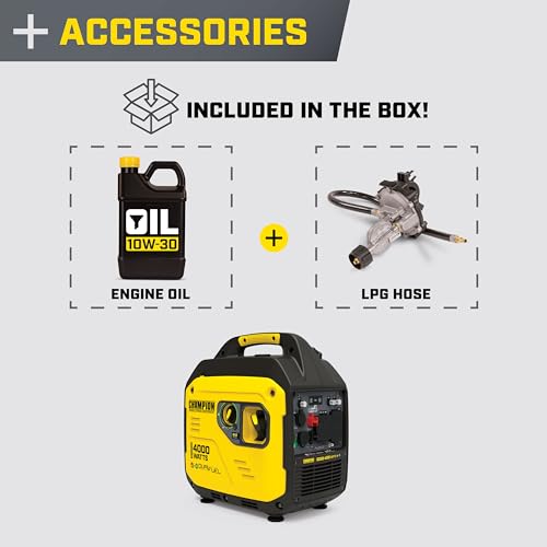 Portable Dual Fuel Silent Inverter Generator