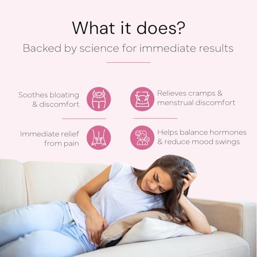 Image of Period Pain Relief Blend 30ml | Menstrual Relief | 100% Natural Essential Oil | Relieves Cramps, Soothes Mood Swings & Discomfort | Fast-Acting | Non-Greasy | EU Made
