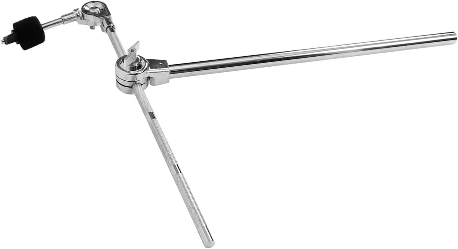 ibasenice Alloy Drum Mount Holder Adjustable Cymbal Arm Boom Arm Attachment Mounting Bracket