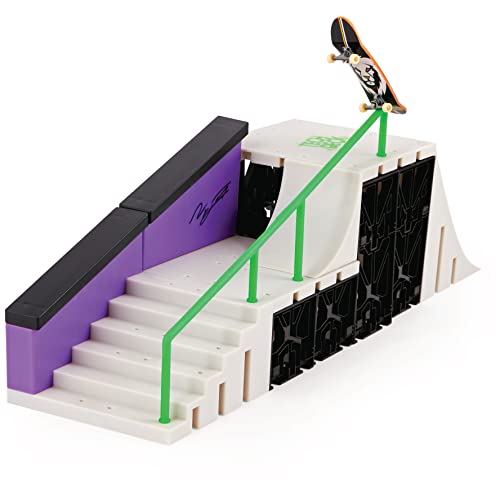 TECH DECK, Nyjah Skatepark X-Connect Park Creator, Massive Customizable Skatepark Ramp Set with Exclusive Fingerboard, Kids Toy for Ages 6 and up - Image 3