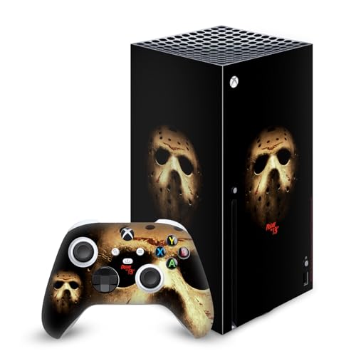 Friday The 13th 2009 vinyle Xbox Series X avec autocollant manette et skin console de jeu Jason