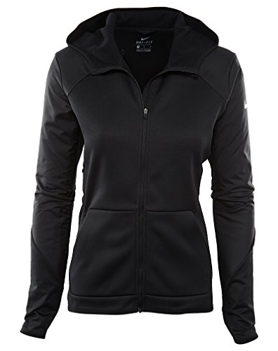 ナイキレディースThermaフルZipパーカー S ブラック