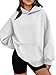 WYNNQUE Hoodies for Women Oversized Sweatshirts Fall Fashion Outfits 2026 Casual Sweaters Tops Fleece Plus Size Workout Comfy Winter Clothes Grey M
