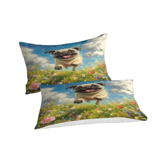 Housse de couette crâne 3D en microfibre douce avec fermeture éclair cachée pour lit double - 3