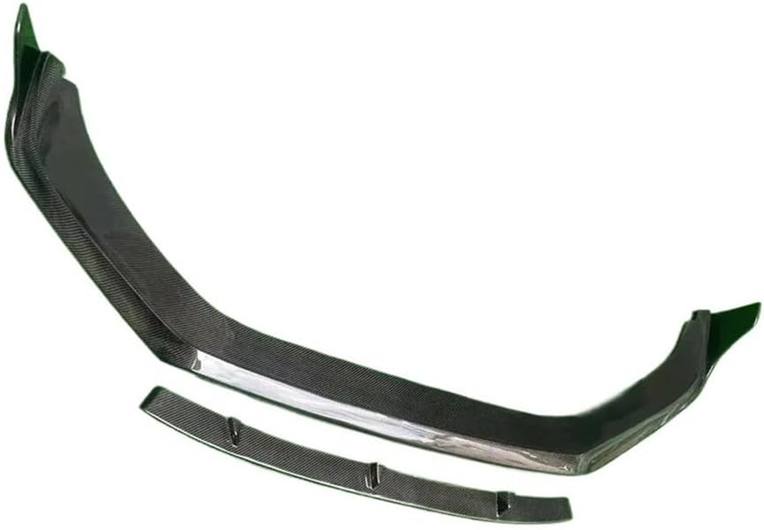 Car Front Bumper Diverter Spoiler Diffuser Lip Compatible for Porsche Panamera 971 971.1 971.2 2017+ Carbon Fiber body kit(FRP Matte Black Unpainted)