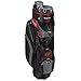 Founders Club Premium Cart Bag with 14 Way Organizer Divider Top (Charcoal and Black)